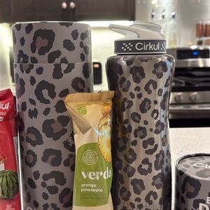 Cirkul Leopard Print Water Bottle